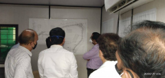VISIT BY  HON. CEO TO SATIS EAST PROJECT